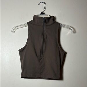 Balance Athletica Dark Brown Tank Top